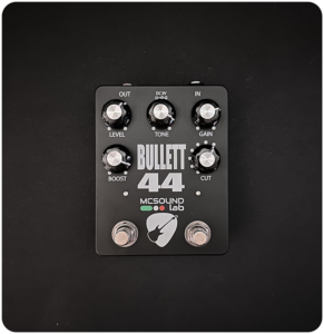 Pedale Overdrive-Boost Bullet44 MCSOUND Lab 3