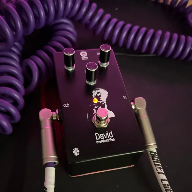 David Distortion Black pedale effetto Dophix 1