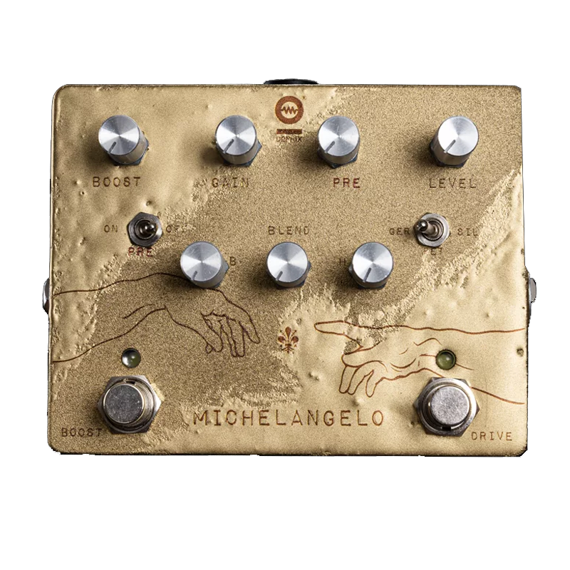 MIchelangelo overdrive gold pedale effetto Dophix 1