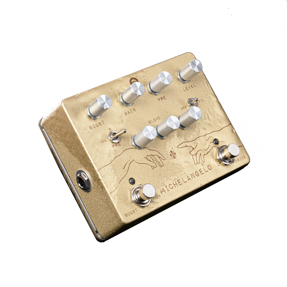 MIchelangelo overdrive gold pedale effetto Dophix 3