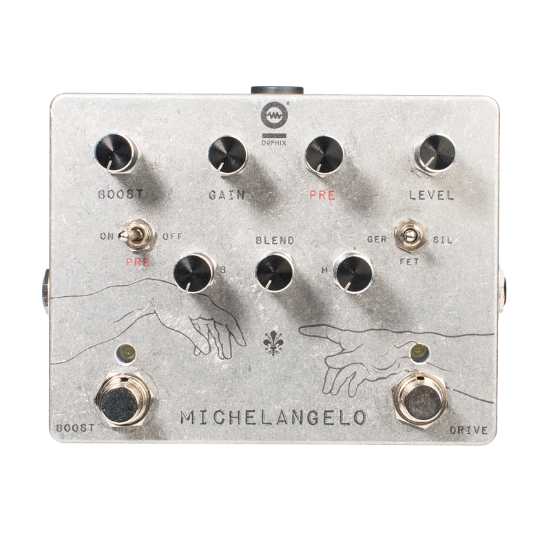 MIchelangelo overdrive plus 2024 pedale effetto Dophix 1