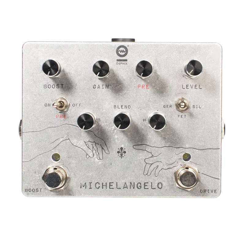 MIchelangelo overdrive plus 2024 pedale effetto Dophix 1