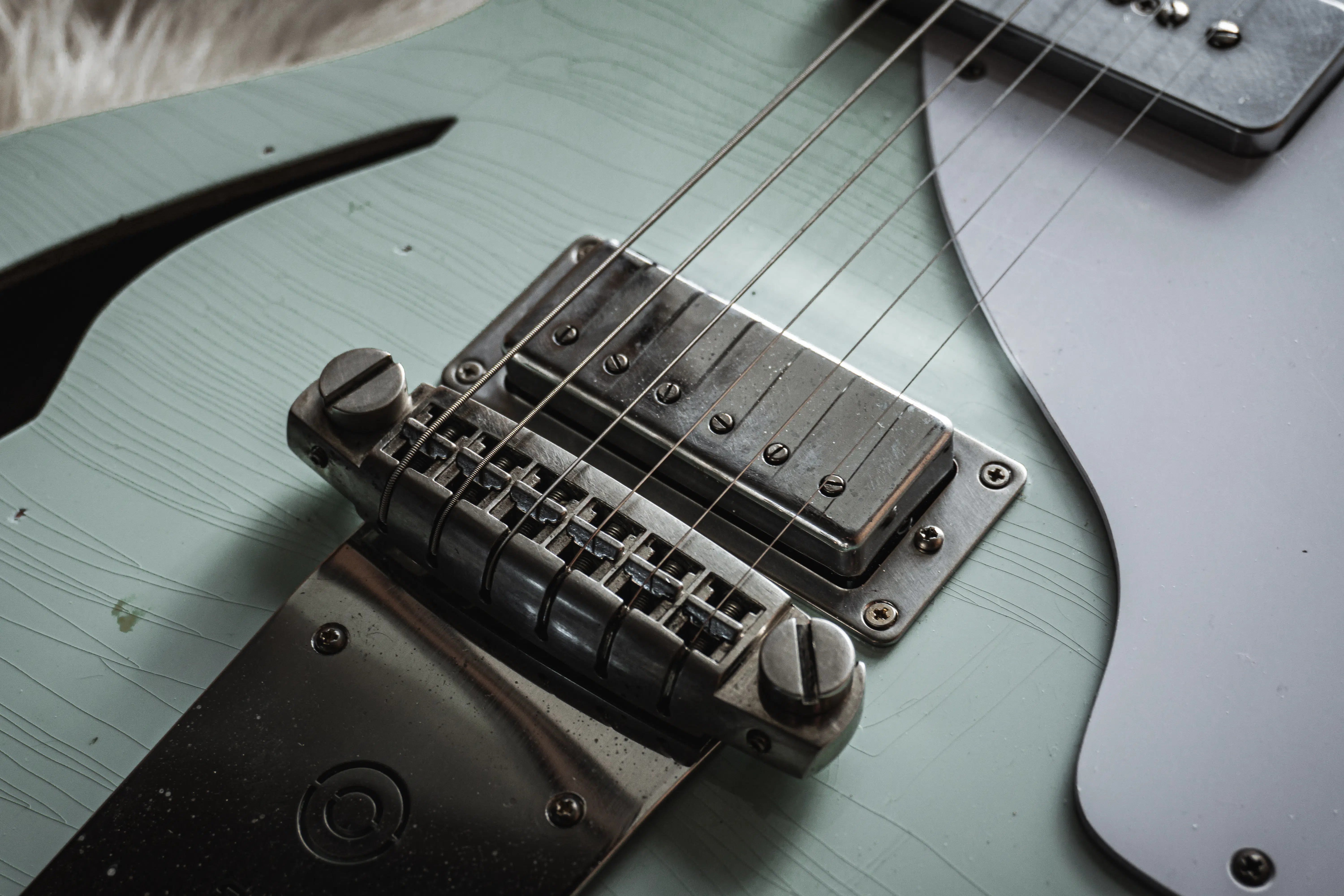 Chitarra Primo Hollow Body Nisio Sonic Blue 2