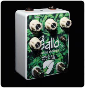 Pedale effetto basso chitarra Gallo MCSOUND Lab 3
