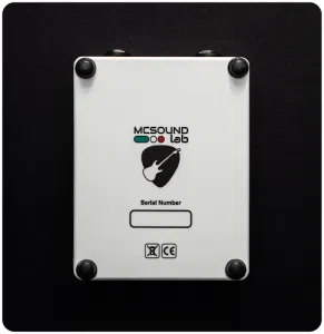 Pedale effetto basso chitarra Gallo MCSOUND Lab 5