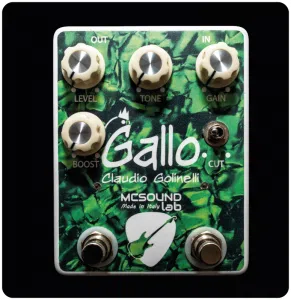 Pedale effetto basso chitarra Gallo MCSOUND Lab 4