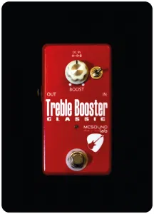 Pedale effetto chitarra Treble Booster MCSOUND Lab 4